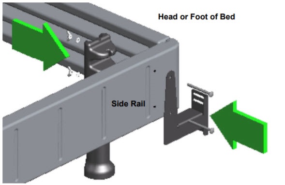 Installing sleep shop number bed