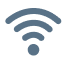 An icon of a wi-fi signal.