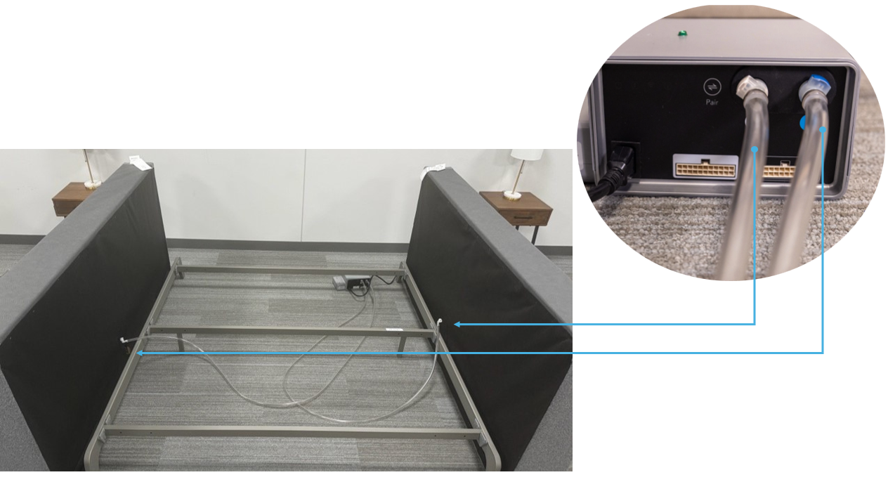 Route and Secure the Hoses