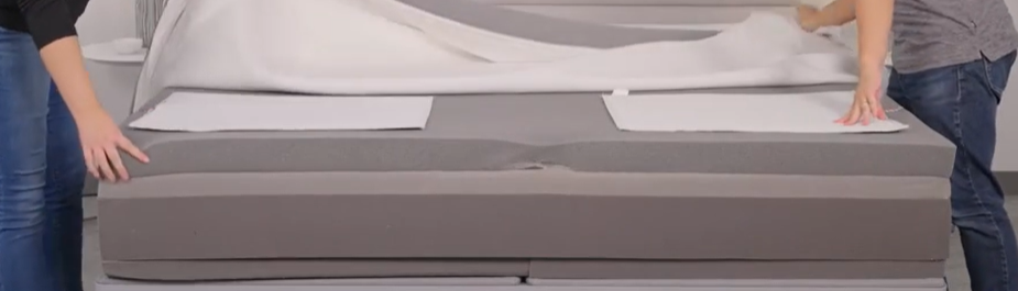 Foot warming envelopes, located at the foot of the bed.