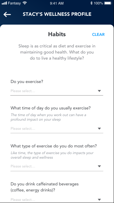 How to Edit Your SleepIQ Wellness Profile – Sleep Number