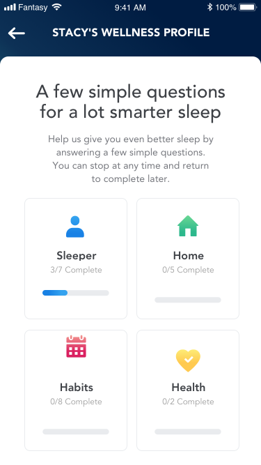 How to Edit Your SleepIQ Wellness Profile – Sleep Number